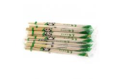 China 20cm Natural Customized Logo Round Disposable Bamboo Chopstick With Toothpicks supplier