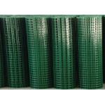 Green PVC Coated Welded Wire Mesh High Tensile Strength For Construction Project for sale