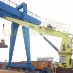 Electrical Hydraulic 5t 15m High Strength Steel Fixed Boom Crane With Ccs for sale