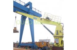 China Electrical Hydraulic 5t 15m High Strength Steel Fixed Boom Crane With Ccs supplier