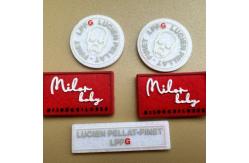 China Screen Printing Silk Labels Paypal Accepted Customized Size Durable supplier