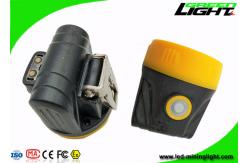 China Lithium Ion Battery Rechargeable LED Headlamp Anti Explosive Portable 10000lux IP68 supplier