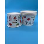 Customized Cheap Hot Insulated Double PE 28oz Recyclable Paper Bowls for sale