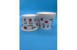 China Customized Cheap Hot Insulated Double PE 28oz Recyclable Paper Bowls supplier