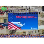 Advertising Die-Cast Aluminum Rental Module P6 Suspended Non-Smudge HD LED Display for sale