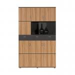 Height Double Door Strong Office Bookcase Wooden Filing Cupboard