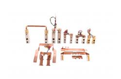 China Micro Ohm Manganin Welding Electric Ammeter Copper Current Shunt Resistor supplier