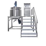 Digital Weighing System Vacuum Emulsifier PLC Controlled Mixing Emulsifier for sale