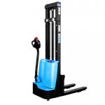 custom Electric Pallet Jack Stacker Forklift 1600mm Hight Pedestrian Power for sale