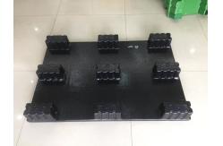 China Logistic 9 Feet EPS  Shipping Pallets Black Factories Shelves Foam Pallets supplier