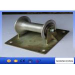 Abrasion Resistant Cable Pulling Pulley Lightweight Ground Cable Pulling Rollers