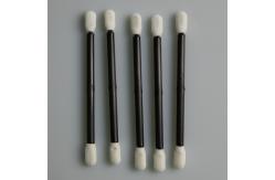 China 84mm PP Stick Polyurethane Foam Tip Swab With Double Heads supplier
