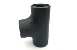 China Asme Standard Seamless Pipe Fittings Galvanized Reducing Equal Tee For Petroleum supplier