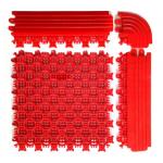 9MM Thick 20CMx20CM Anti Slip PVC Floor Mat For Balcony Toilet for sale