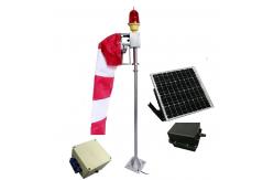 China 3.6VDC Solar Powered Runway Lights Portable Controller Plastic Body Material supplier