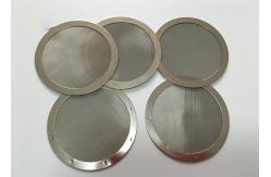 China Plain / Twill Weave Round Fine Mesh Filter , Mesh Water Filters Stainless Steel supplier