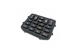 China Customized Thickness Silicone Rubber Keypads With Matte / Glossy Surface supplier