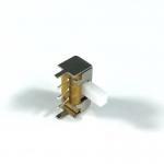 DC12V 50mA 1P2T 2 Position 3 Pin Horizontal Push Button Tact Switch for sale