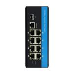 8 Port RJ45+1*SFP L2 Managed Gigabit Ethernet Switch IP40 Dual Power Input Poe Switch for sale