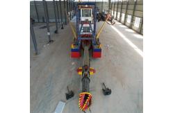 China Max Dredging Depth 45° 8m Cutter Suction Dredger For Riverbed Sand Extraction supplier