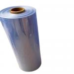 Centerfolded PVC Shrink Film Roll 25 Micron For Cosmetics Books for sale