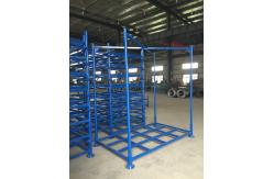 China Foldable Warehouse Storage Stacking Rack for fabrics, tires, cartons supplier