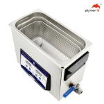 Skymen Ultrasonic Cleaner For Air Craft Groups With Basket A 200W Heater 1.72 Gallon for sale