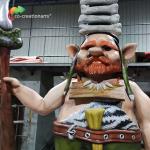 50/60hz Custom Made Animatronics Character for amusement park