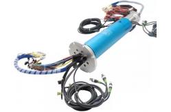 China Tethered System Electrical Swivel Joint IP55 150RPM With Drum Reel supplier