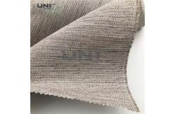 China Elastic Stiff Natural Horse Hair Interlining 160cm Width For Suit supplier