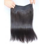 Thick Bottom 120g 10-30 IInches Brazilian Human Hair Silky Straight Halo Hair Extension for sale