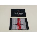 Personalized Sewing Labels Woven Name Tags Woven Neck Labels With Logo Manufacturer for sale