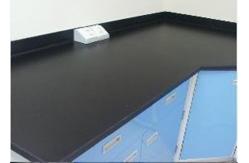 China Phenolic Lab Bench Top Scratch Resistant Fireproof Square Shape supplier