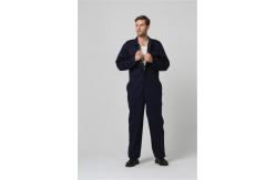 China 2 Way Brass Zipper Fire Retardant Workwear , 350gsm Flame Proof Overalls supplier