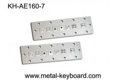 China Customizable Metal Kiosk Keyboard , 7 Keys rugged keypad Industrial Function supplier