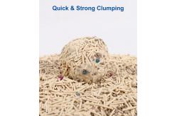 China 100% Natural Bentonite Tofu Cat Litter Flushable Activated Carbon Cat Litter supplier