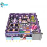Fully Functional Indoor Kids Amusement Park Pink Themed Playground for sale