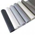 Double Window Room Zebra Blackout Roller Sun Shades Electric Zebra Blinds Fabric for sale