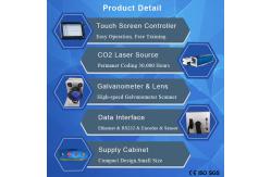 China Leadjet Co2 Flying Laser Marking Machine , Online Batch Coding Machine For Packing supplier