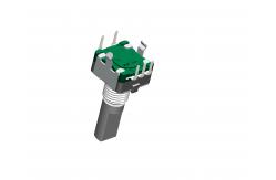 China Vertical Digital Incremental Rotary Encoder With Push Switch 0.5mm Travel supplier