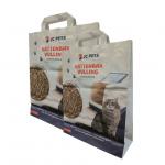 Open Mouth Kraft Paper Bags For Cat Litter Packaging for sale