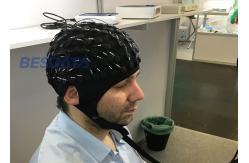 China Comfortable EEG Electrode Cap For Attention Deficit Disorder Training Research supplier