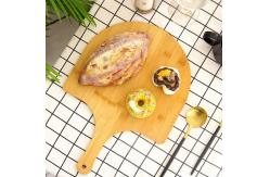 China Bakery Premium Natural Bamboo Pizza Peel Board With Easy Glide Edges & Handle supplier