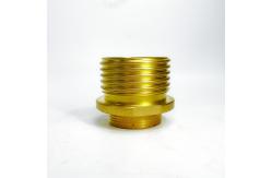 China High-precision custom brass compression connectors - pipe fittings and CNC lathe parts supplier