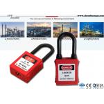 Durable Lock Out Padlocks , Dust Proof Nylon Shackle ABS Lock Out Locks