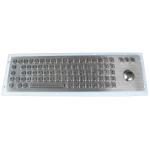 Waterproof metal Backlit USB Keyboard with 81 Keys compact illuminated keyboard