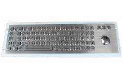 China Waterproof metal Backlit USB Keyboard with 81 Keys compact illuminated keyboard supplier