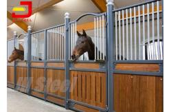 China Galvanized Metal Material European Horse Stalls Enduring 12ft Height supplier