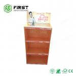 Matte Lamination Cardboard Floor Displays , Easy Advertising Cardboard Display Racks