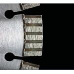 10mm Segment Height Turbo Diamond Cutting Blade For Hard  Non - Abrasive Materials